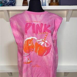 FARM Rio Pink Short Sleeve Tee with Graphic Design